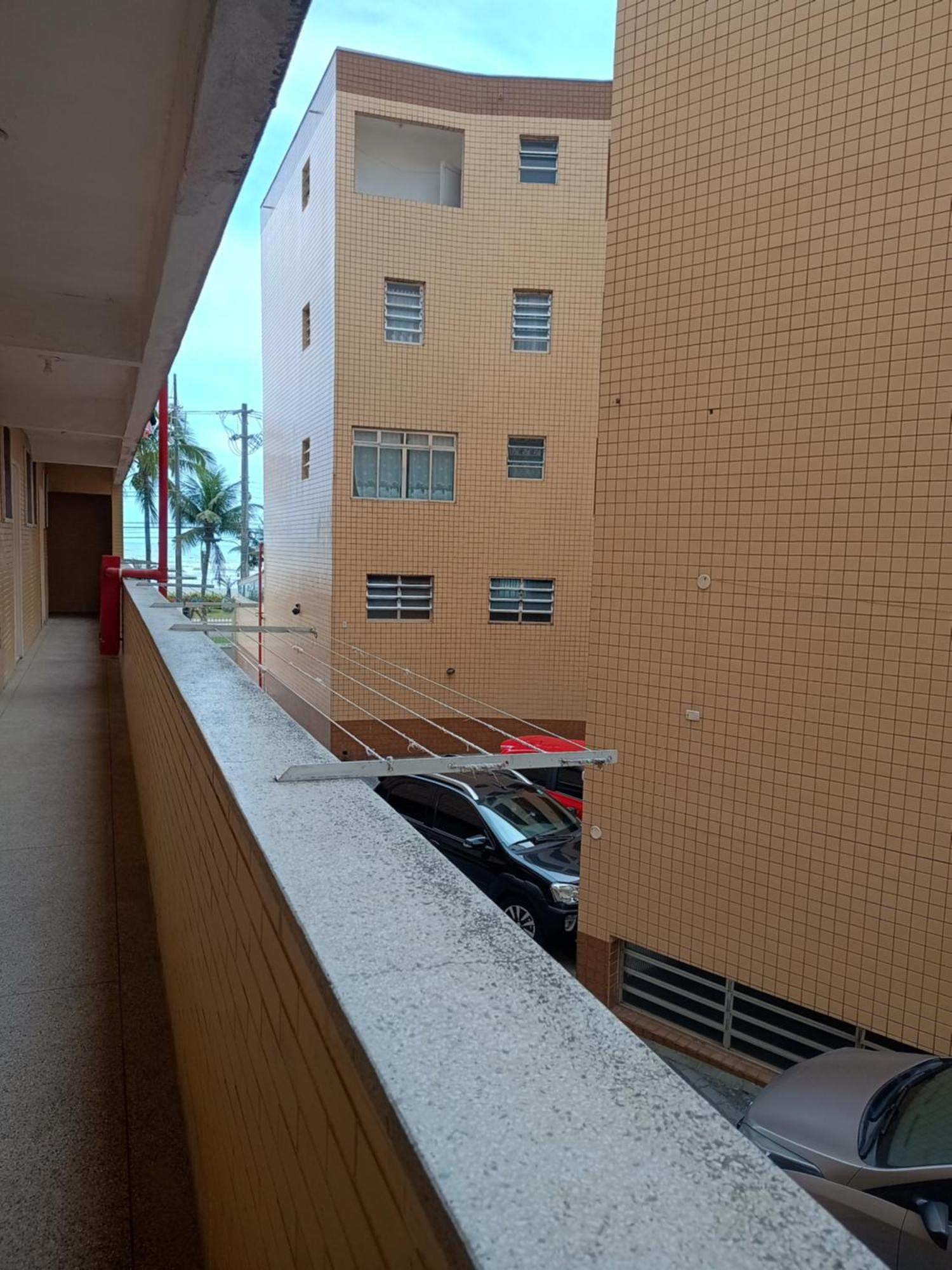 Kitnet Frente Pro Mar Em Vila Caicara, Portaria 24 Hs E Wifi Praia Grande  Kültér fotó